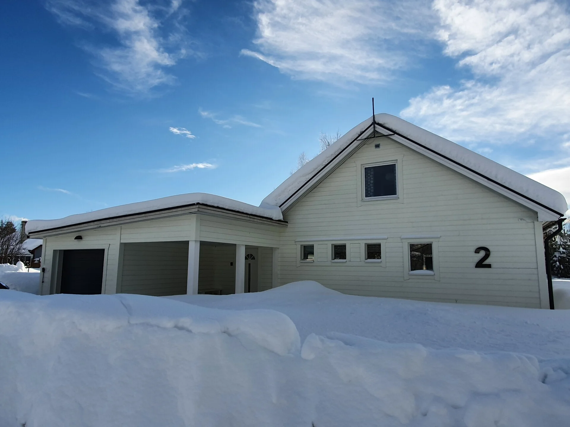 Accommodation cottage near Vidsel, Swedish Lapland