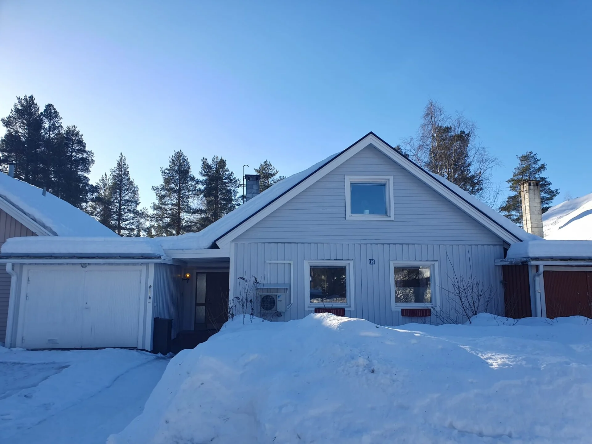 Accommodation cottage near Vidsel, Swedish Lapland