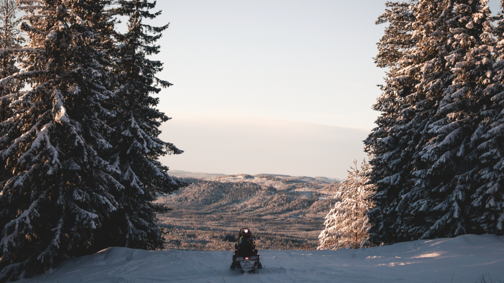 FulleRulle snowmobile tours in Swedish Lapland