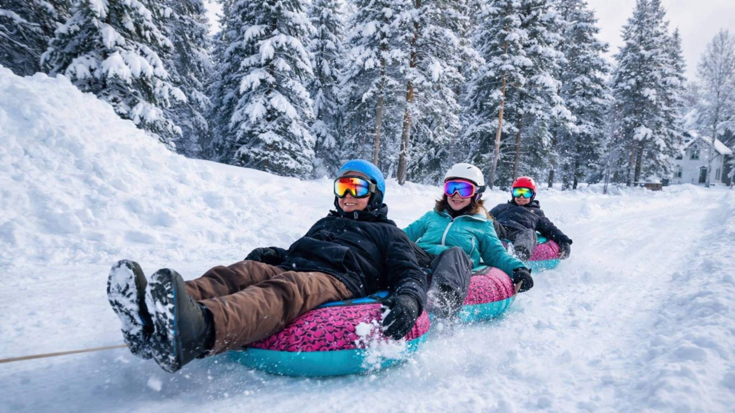 FulleRulle snowmobile tours in Swedish Lapland